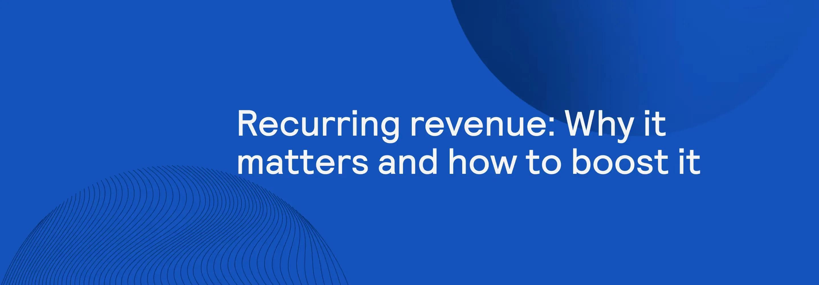 What is Rapid Recurring Revenue?